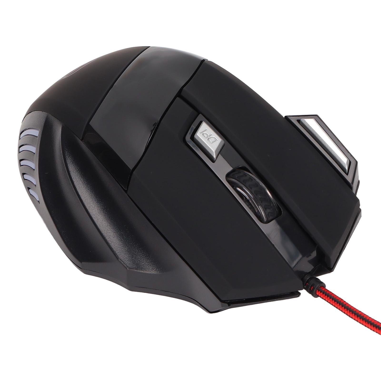 

Игровая мышь с RGB-подсветкой Эргономичный дизайн Регулируемый DPI Точное управление с помощью проводов