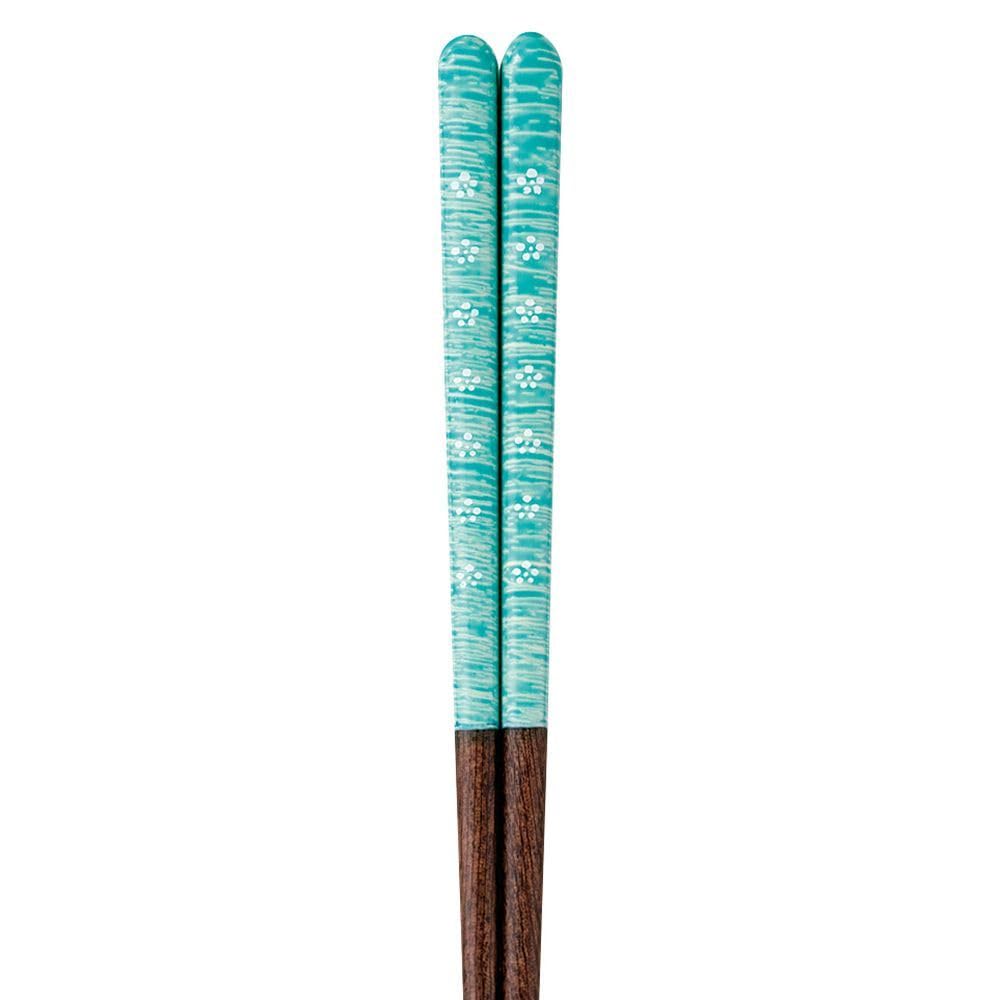 Chopsticks Set of 5 Dishwasher Dinner Spring Breeze Made in Japan J-kitchens Pairs, Wooden, Safe, Standard, 23cm,