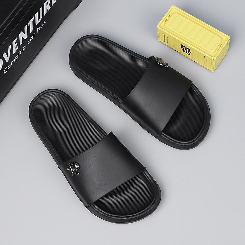 Men s Lightweight Summer Slides: Stylish, Non-Slip, Soft Sole Outdoor Sandals 40