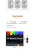 24-Color Acrylic Paint Set with 10 Brushes and Oval Palette