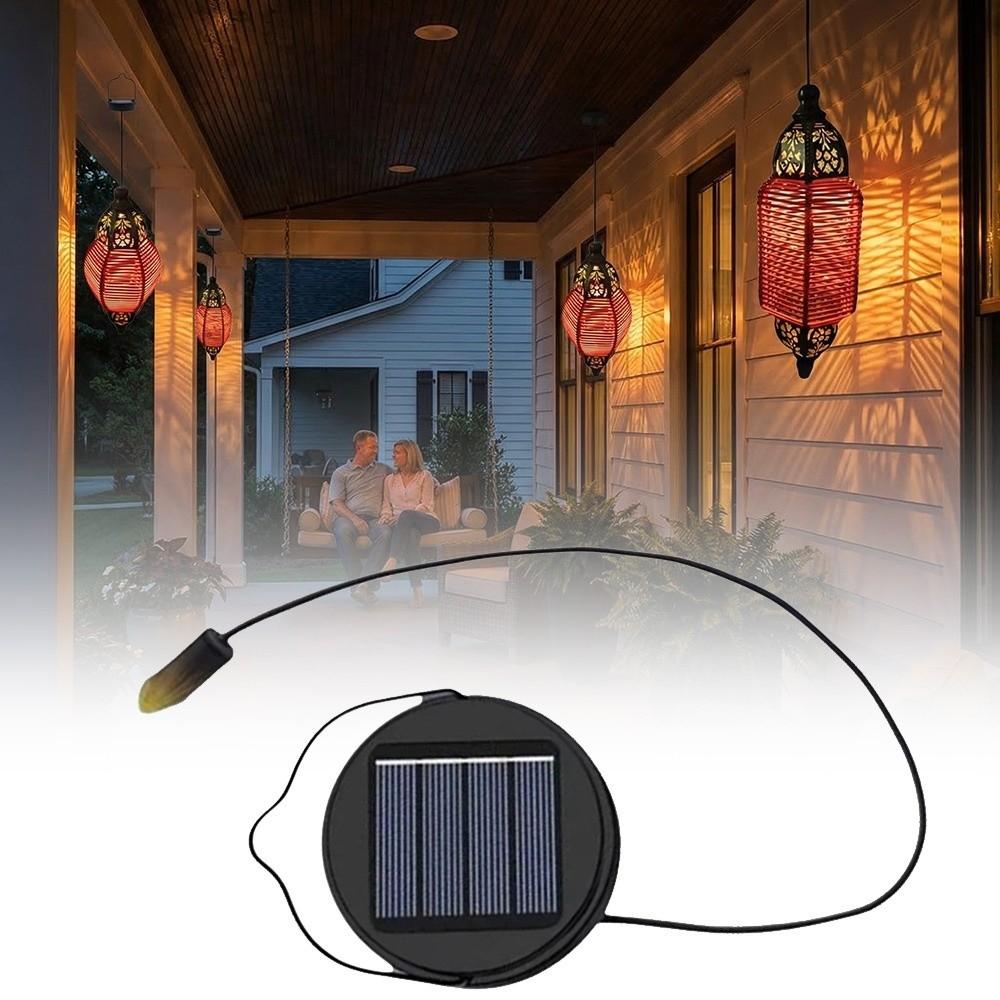 DIY Solar LED Hanging Light 400Mah Outdoor Lantern Lights  Solar Light Accessories