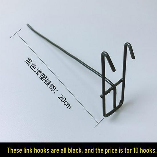 Bold Black Wire Mesh Wall Grid for Photo Display, Shelving, and Storage