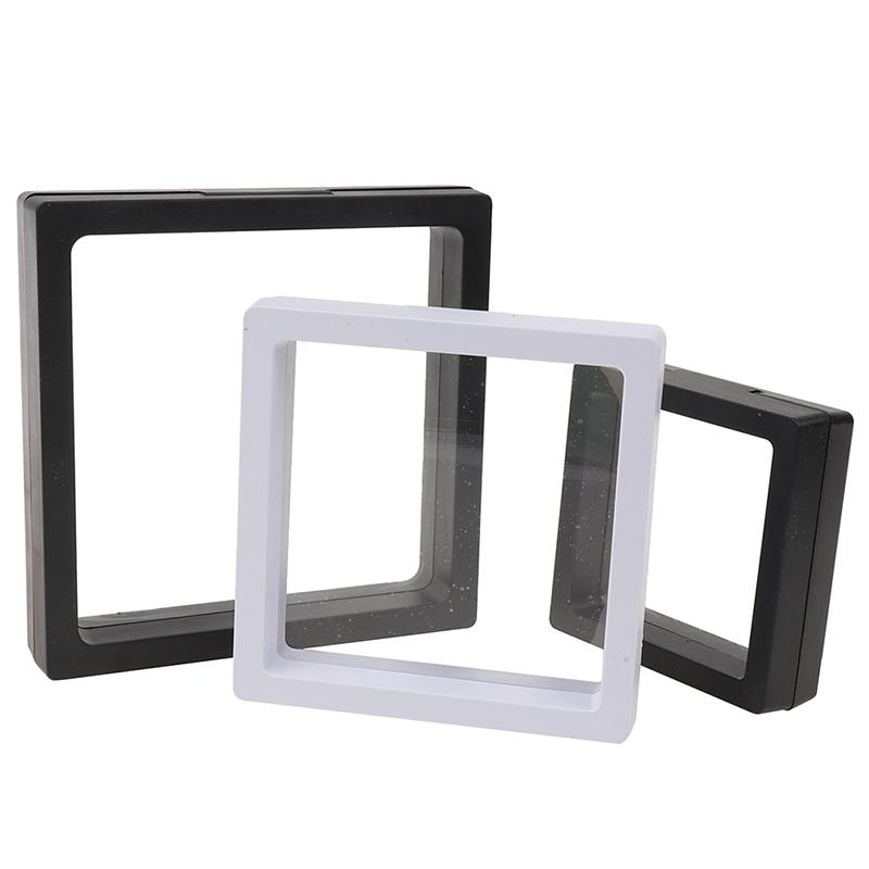 Pe Film Brooch Coin Gems Jewelry Storage Box Dustproof Exhibition Ring Case