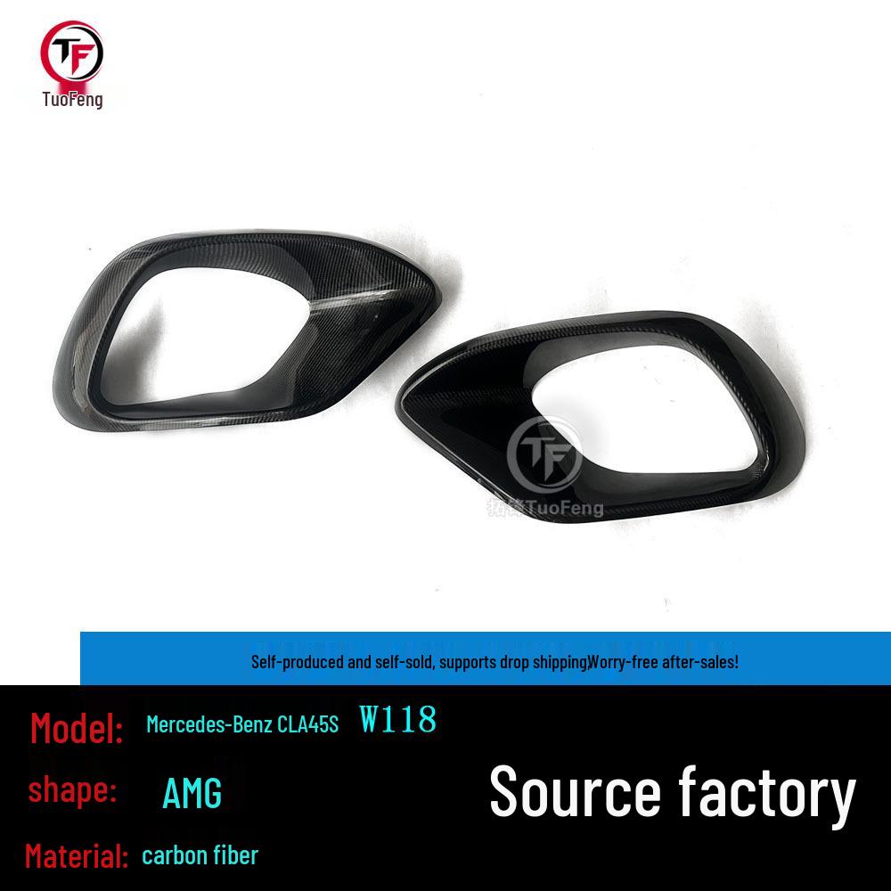 

Mercedes-Benz CLA-Class 45S W118AMG Carbon Fiber Fog Light Air Vent Frame eBay