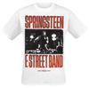 T-shirt Stampata Trendy da Uomo Bruce Springsteen Marca Cotone Puro Manica Corta Unisex Girocollo Versatile Ampia