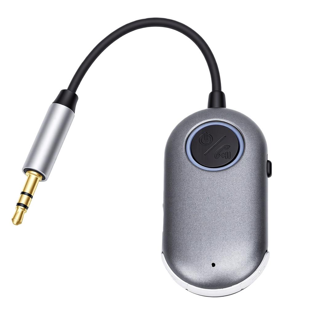 Bluetooth 5.3 Transmitter Receiver 3.5mm AUX Wireless Sound Transmitter Adapter for TV Airplane To Wireless Headphones
