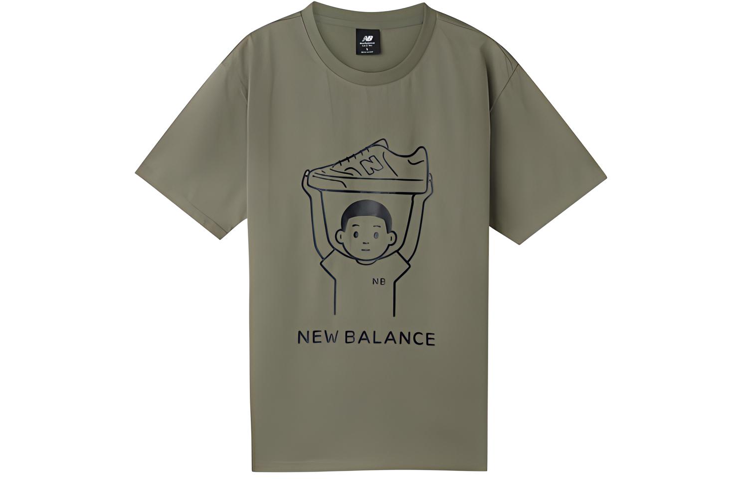 New Balance x Noritake Collection T Shirt Unisex Army Green AMT02376-OV XS