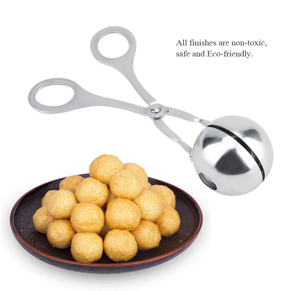Stainless Steel NOn sticky Meatballs Rice Balls Clip Maker Kitchen Tool