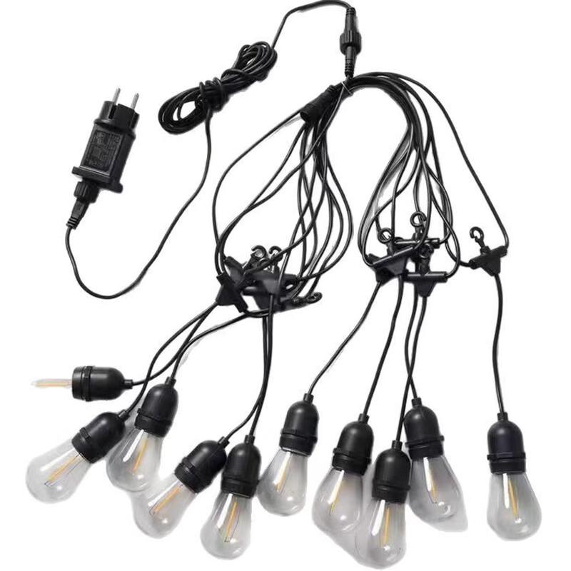OEING Solar Flat Head LED String Lights