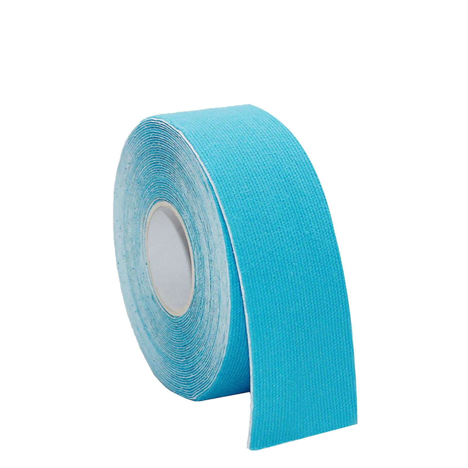 

Пояс для облегчения миалгии, косметический пояс, спортивный эластичный коленный бандаж небесно-голубой