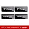Volkswagen Car Models Metal Emblem: Decorative Sticker for Sagitar, Magotan, Lavida, Bora, Tiguan, Tayron, Tharu