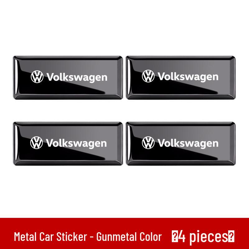 Volkswagen Car Models Metal Emblem: Decorative Sticker for Sagitar, Magotan, Lavida, Bora, Tiguan, Tayron, Tharu