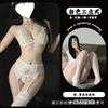 Night cat pure desire open crotch sex underwear bra panties lace free suspenders stockings sexy underwear uniform set
