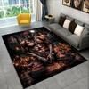 Rapper Eminem Tupac 2pac Hip Hop Rap God Carpet Rug for Playroom Bedroom Living Room Sofa Home Decor,kid Area Rug Non-slip