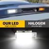 2pcs OEM 12V 6000K LED Number Plate Lamp for Volvo XC70 2001-2007 S60 2001-2006 XC90 2003"White LED License Plate Light