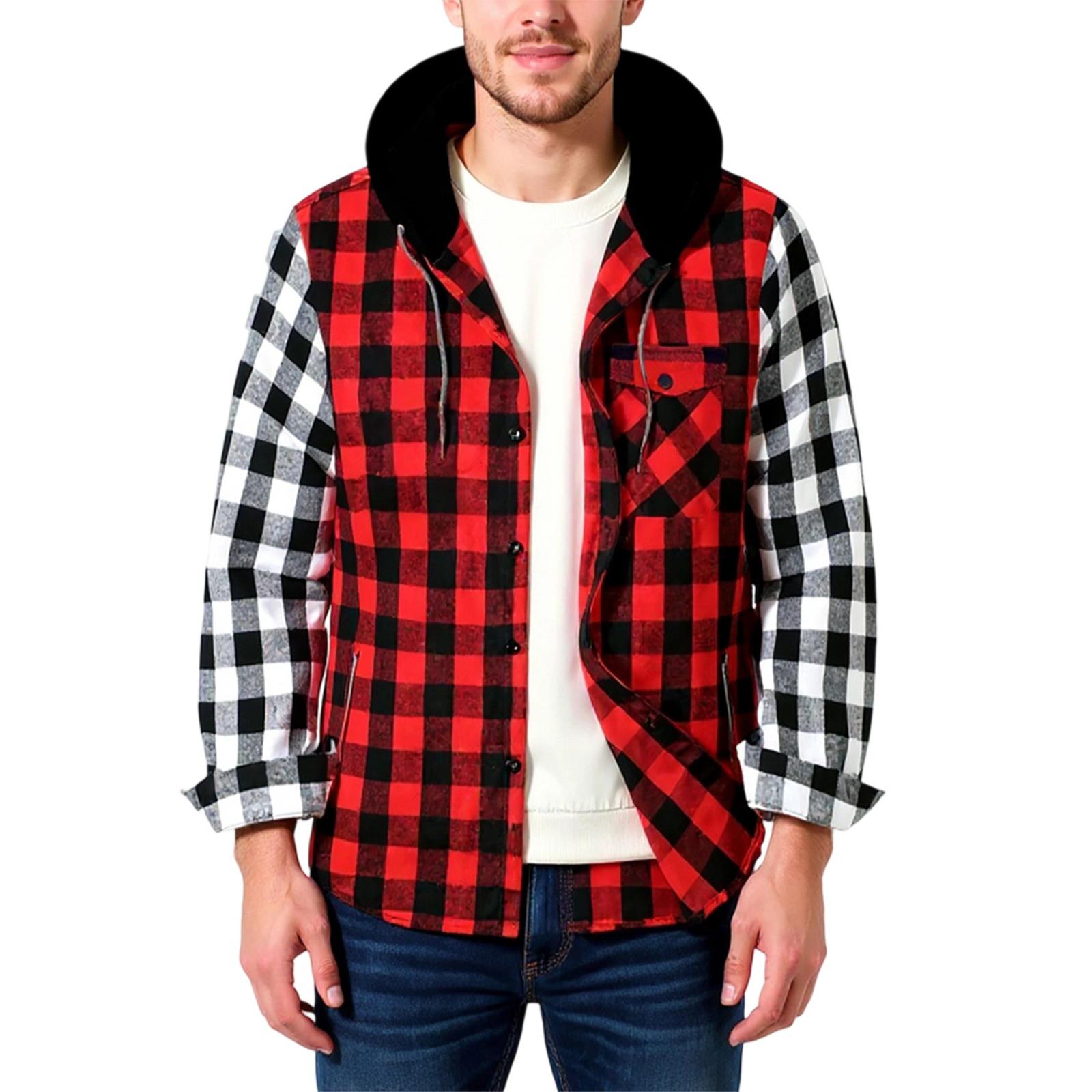 

Мужская спортивная и повседневная куртка с капюшоном на молнии свободного кроя XXXL красный