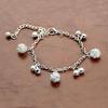 Korean Style Silver-Plated Bell Anklet Bracelet