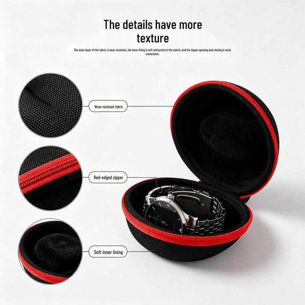 EVA Pressure-Resistant Smartwatch Pouch with Anti-Friction & Anti-Drop Protection