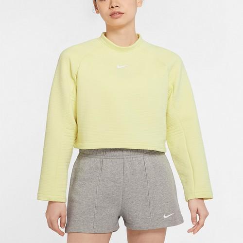 Nike Women's Cropped Long-Sleeve Sweatshirt