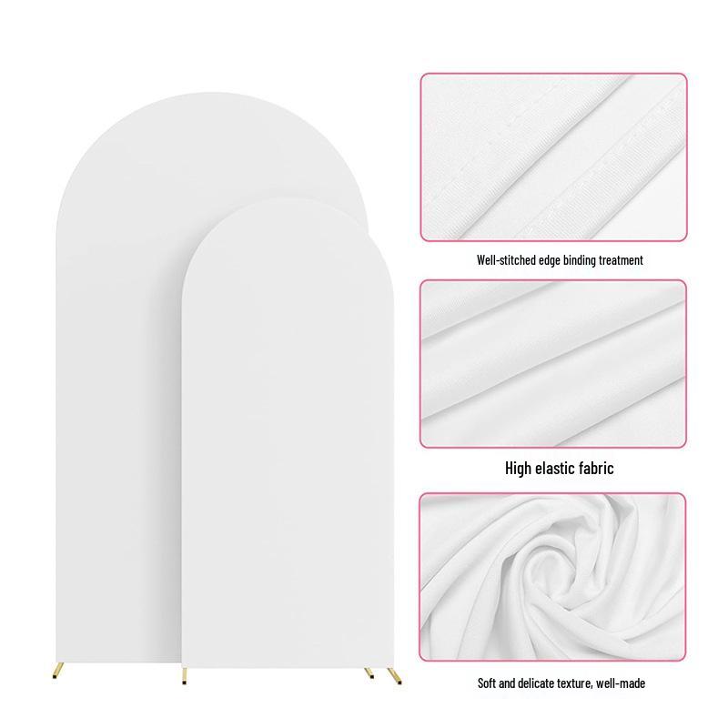 Wedding & Party Half-Round Stretch Arch Fabric Cover