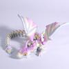 PLA 3D Printed Chameleon Model Multicolor Multi-jointed Chameleon Action Figure Movable Articulated Animal Figurine
