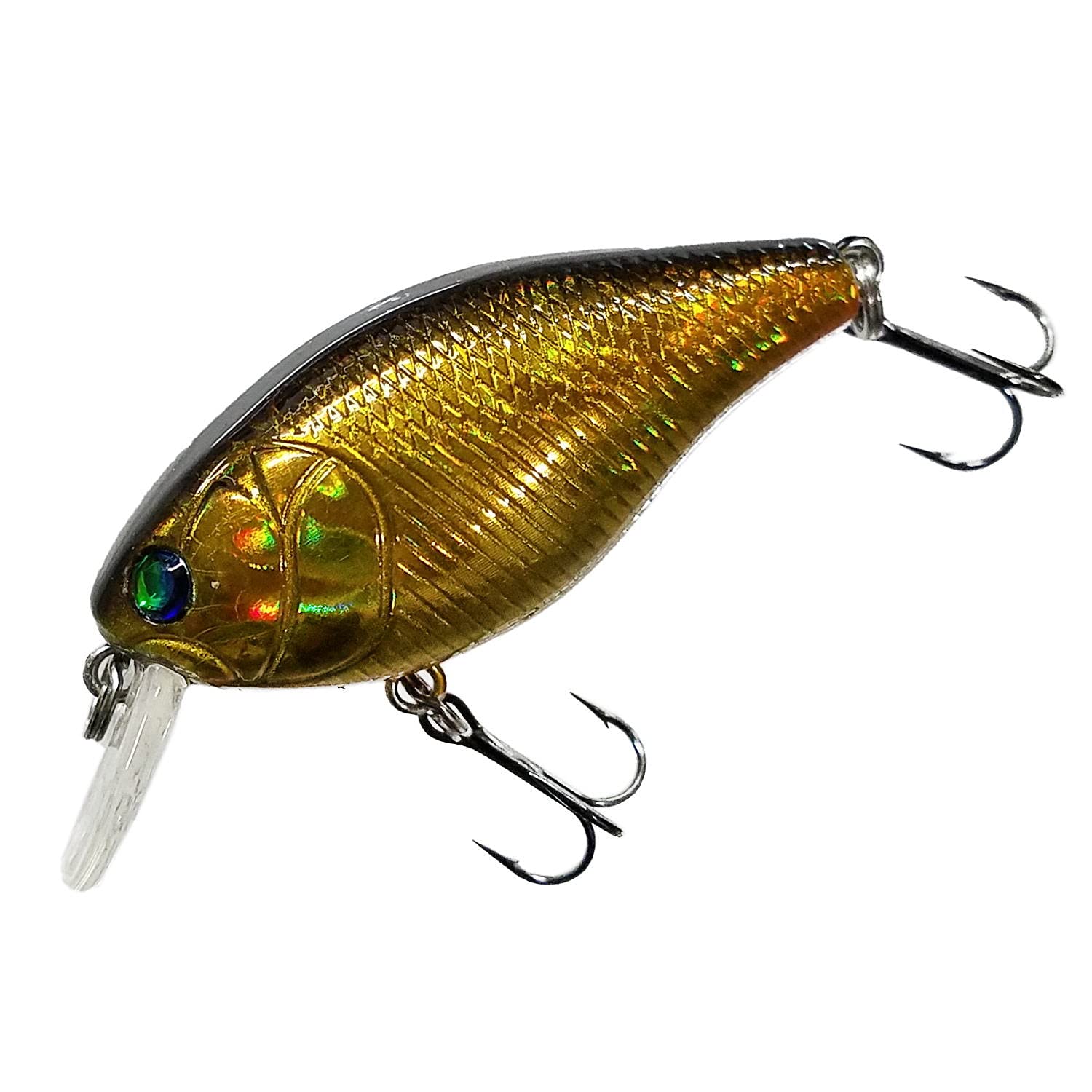 Glory Fish Bass Lure B/Crank 50 Black Gold LU-010 50 чёрный