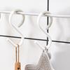 12 Peças Ganchos S Brancos Ganchos de Plástico para Chaves Porta Casacos Multiuso Banheiro Closet Guarda-Roupa Organizador de Roupas