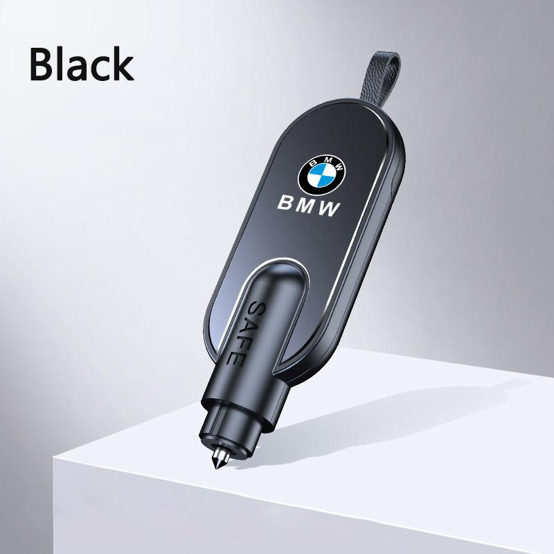 Car Sticker Hammer Glass Life-Saving Escape SeatBelt Cutter Emergency For BMW E30 E38 E39 E46 E60 E61 E90 X5 X6 E70 E83 F30 F32 JR9