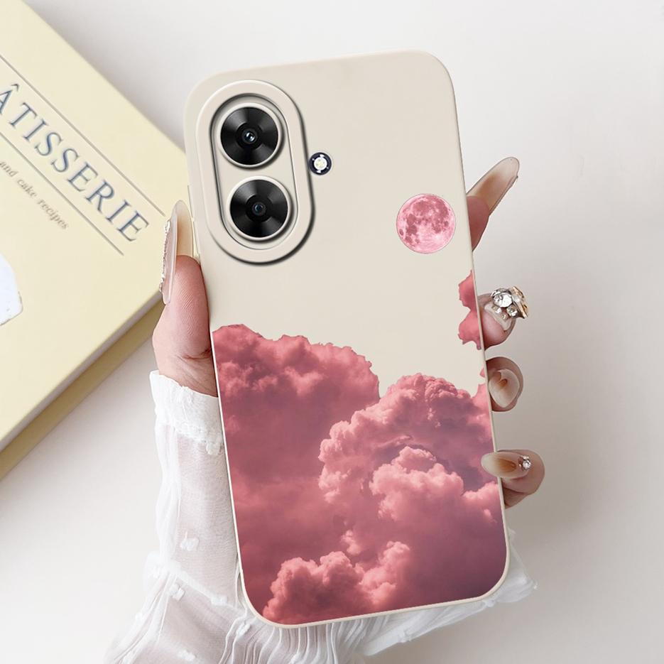Für Realme Note 60 Hülle Luxus Kunst Bemaltes Cover Stoßfest Weiches Silikon Handyhülle Für Realme Note 50 Note50 Note60 Rückseite