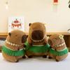 Summer Party Beach Capybara Plush Toy Adorable Cartoon Gift Girls Doll Birthday