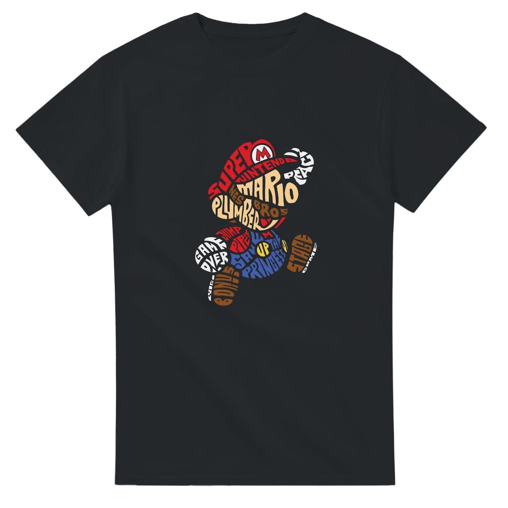 Mario Brothers Heavyweight Unisex Crewneck T shirt | Gildan® 5000