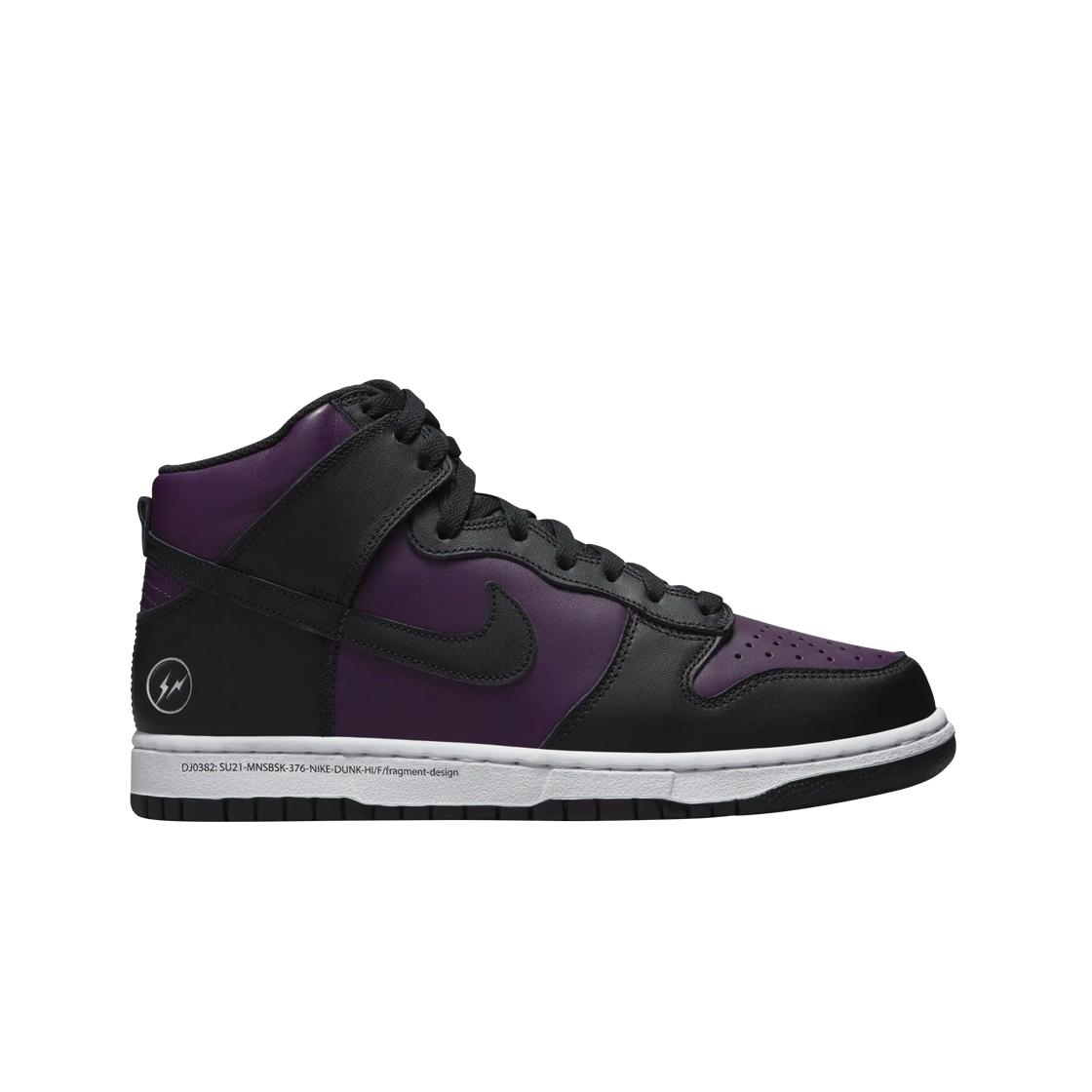 

Nike x Fragment Dunk High Black DJ0382-600 Мужские кроссовки