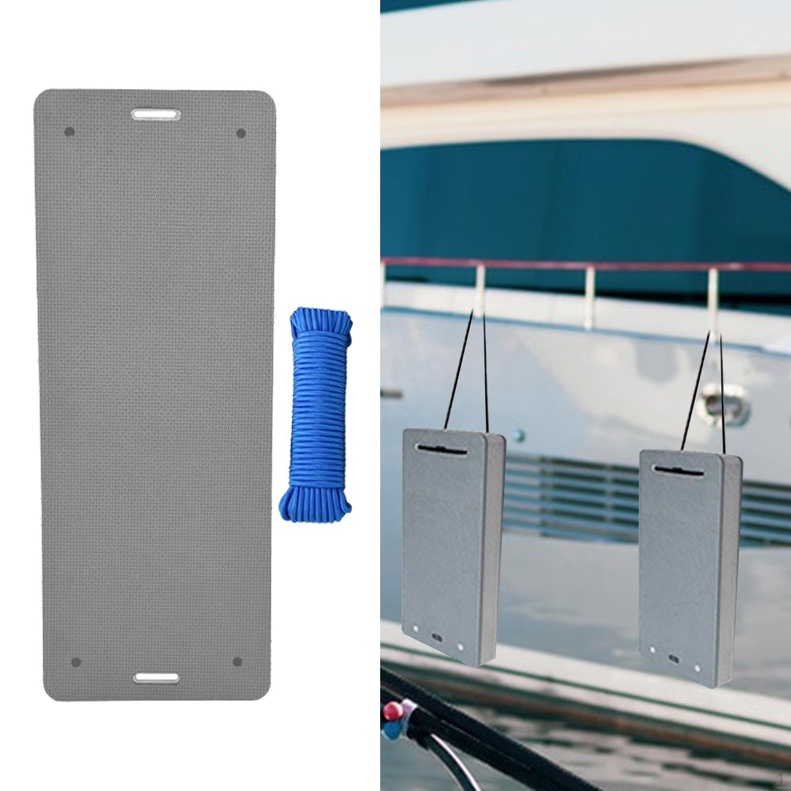 

EVA Boat Dock Edge for Docking Shockproof Versatile Pad Mat Ship Marine Row Boats Motorboat Gray 49cmx19cmx5cm