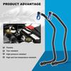 Car Radiator Coolant Hose, Engine Coolant Recovery Tank, Upper Inlet Coolant Bypass Hose Compatible With Chevy GM, Replaces OEM#13251447 13408385