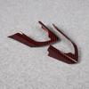 RUIQ Suzuki New Swift Series Exclusive Interior Steering Wheel Garnish Handle Frame Interior Designed Specifically for Suzuki Swift Fiber Red and