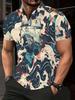 Men'S Short-Sleeve Polo Shirt - Flat Digital Print Pattern - No Texture - Stylish And Easy Short Sleeves, Buttoned, Casual Collared Polo Shirt,