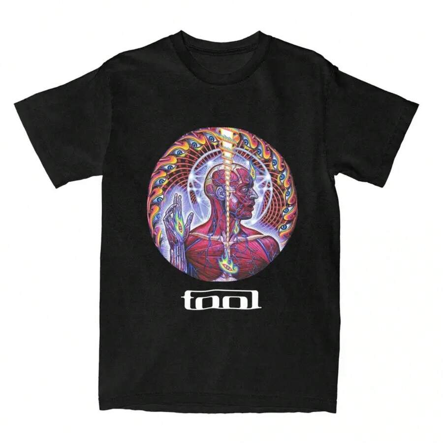 

Rock Lateralus Tool Band T Shirts Cool Vintage Streetwear Cotton Short Sleeve Funny Unisex WOMEN Amusing 2XL