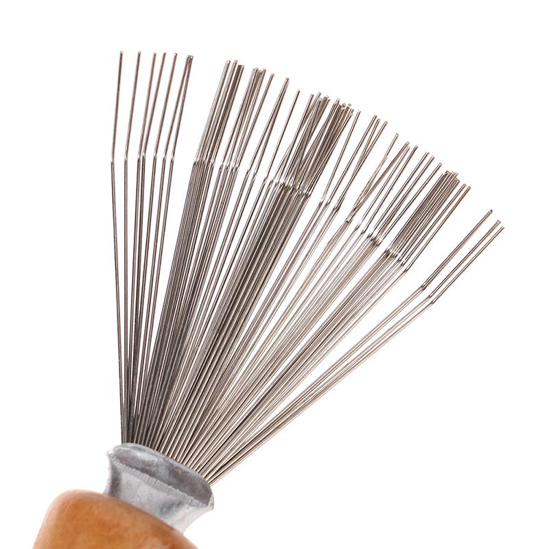 Holzkammreiniger Empfindliche Reinigung Abnehmbare Haarbürste Kammreiniger Werkzeug