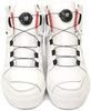 AV2278 DICTATOR Biker Shoes WHITExRED 26cm [Avirex] US8-Approx.