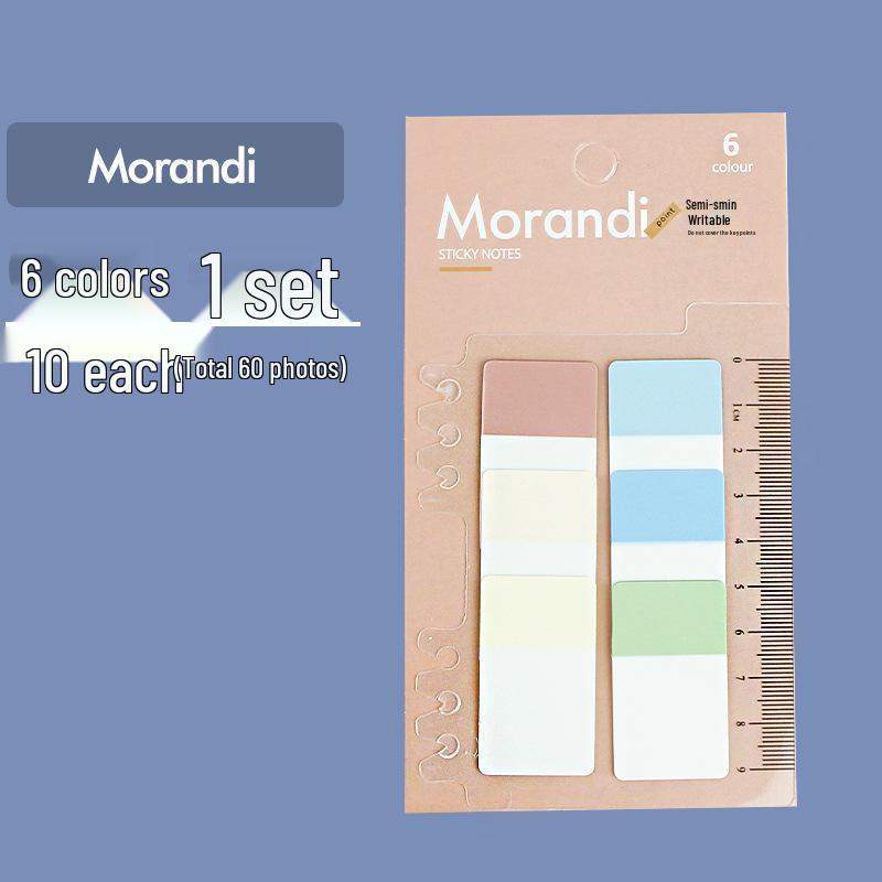 Triangle & Round Segmented Pull-out Strong Adhesive Sticky Notes for Memos