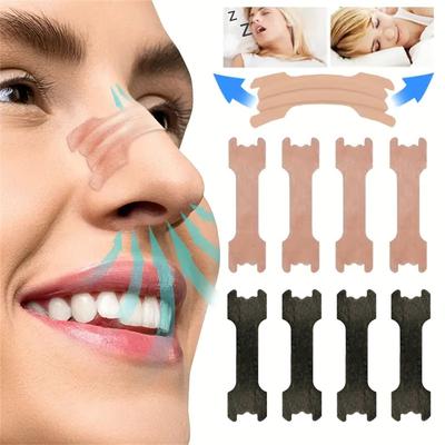20/30/50Pcs Breath Nasal Strips Anti-Snoring Nose Patch Physical Airway Expansion for Improved Nose Vent Comfort Sleep Aid