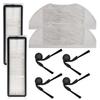 HEPA Filter Robot Vacuum Kit Microfiber Mop Cloth Filter Paper