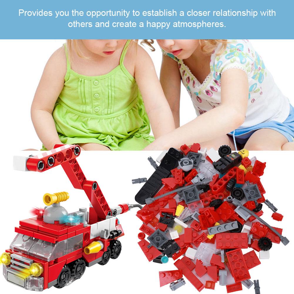 6 In 1 Children DIY Building Block Kid Assembly Interaction Blocks Educational Toys#02