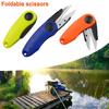 Foldable Fishing Line Cutter Fishing Tool Accessories Stainless Steel Fishing Scissors Line Cutter for Braided Line