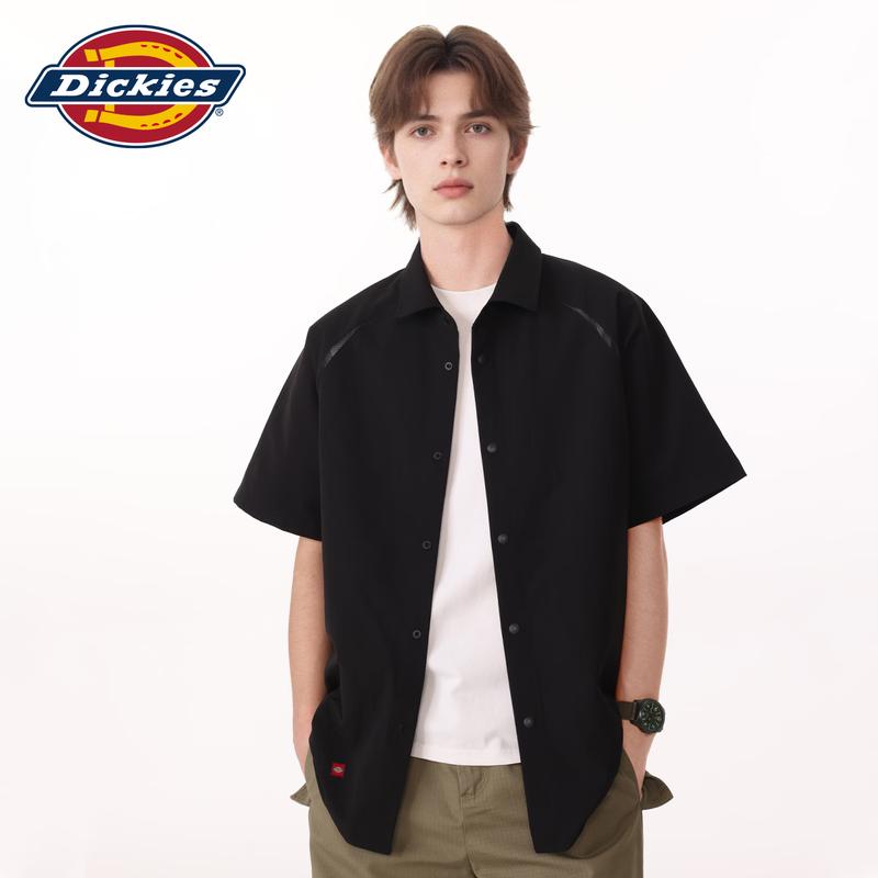 Męska koszula robocza Dickies z krótkim rękawem, oversize, casual