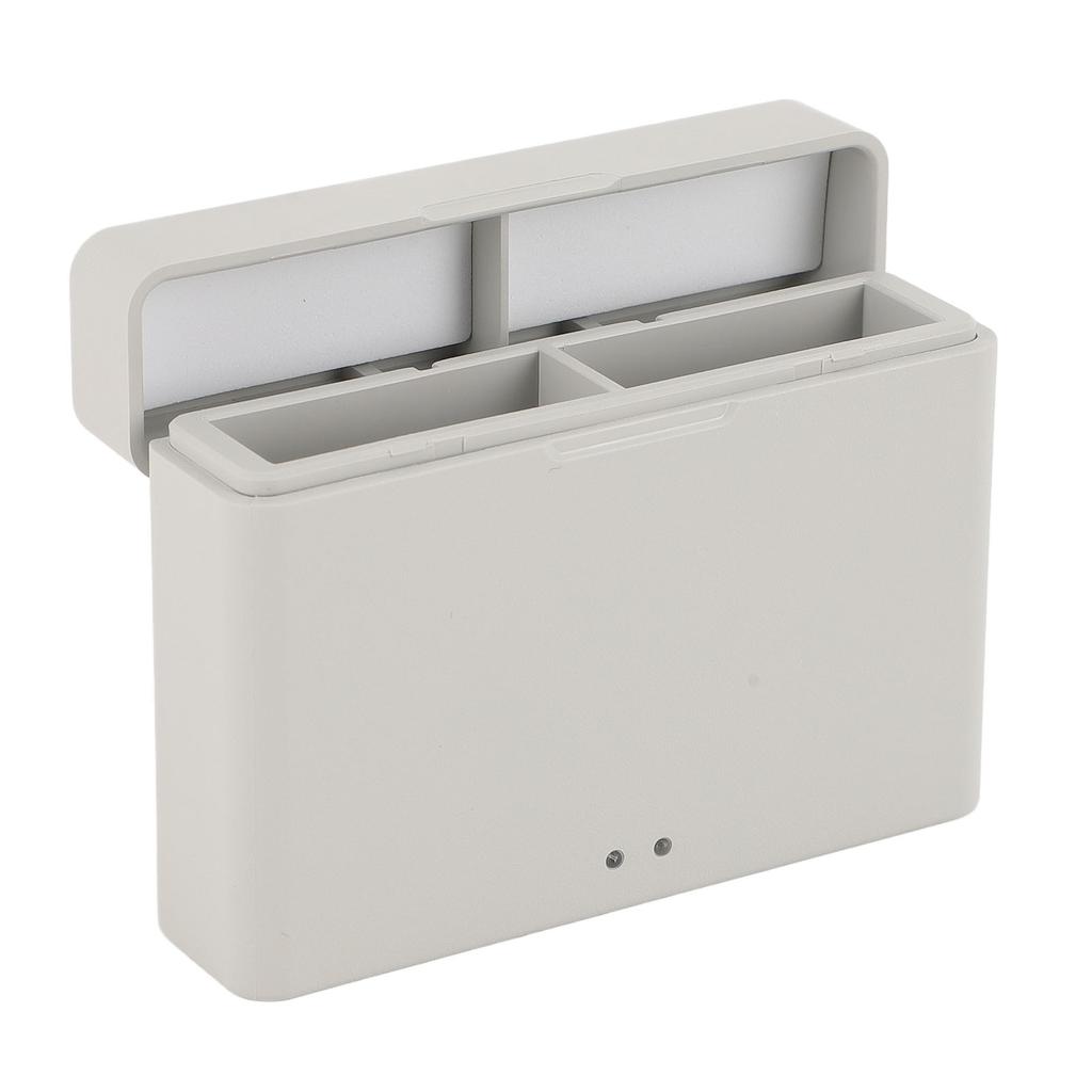 Dual Batteries Charger Fast LED Indicator Light Battery Charging Hub with Type C Cable for Osmo Acti