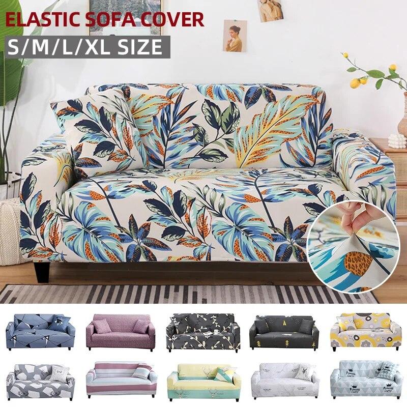 Elastic Sofa Cover High Quality Adjustable Sofas Chaise Lounge Covers For Living Room Sectional Couch Corner Sofa Slipcovers