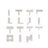 50g Nickel Strip T/L/Y/H Shape Nickel Sheets Plates Battery Nickel Plated Steel Belt Strip Spot Welding Connector