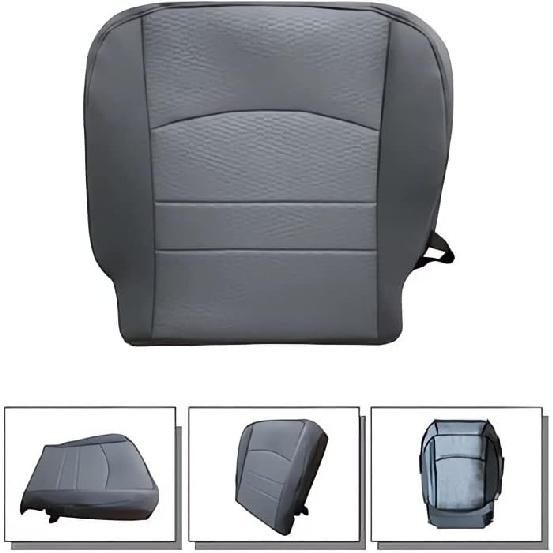 Pokrowiec na dolną część siedzenia kierowcy z tkaniny Szary Pasuje do Dodge Ram 1500 2500 3500 2013-2018