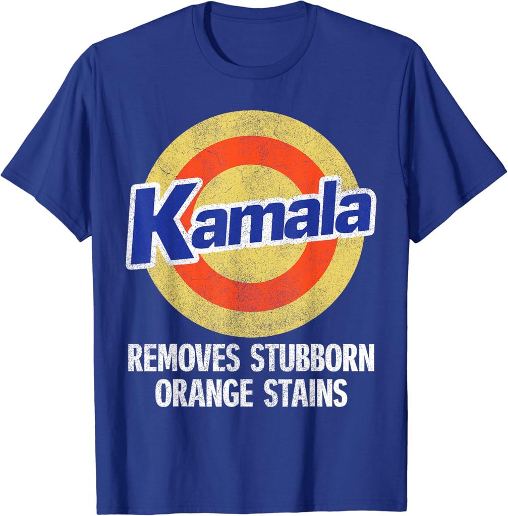 Kamala Removes Stubborn Orange Stains Kamala Harris 2024 Womens Tshirts Fashion Y2k Tops Tshirt Haikyuu Graphic Tees 80823
